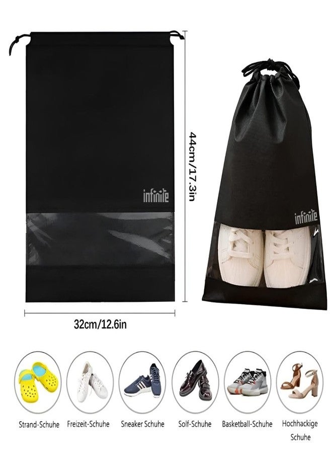 InfiniteEshop Travel Shoe Bag Organizer | Shoe Storage Pouch for Men & Women | Dustproof Shoe Cover for Luggage & Closet | Travel Accessories | Pack of 20 - Image 2